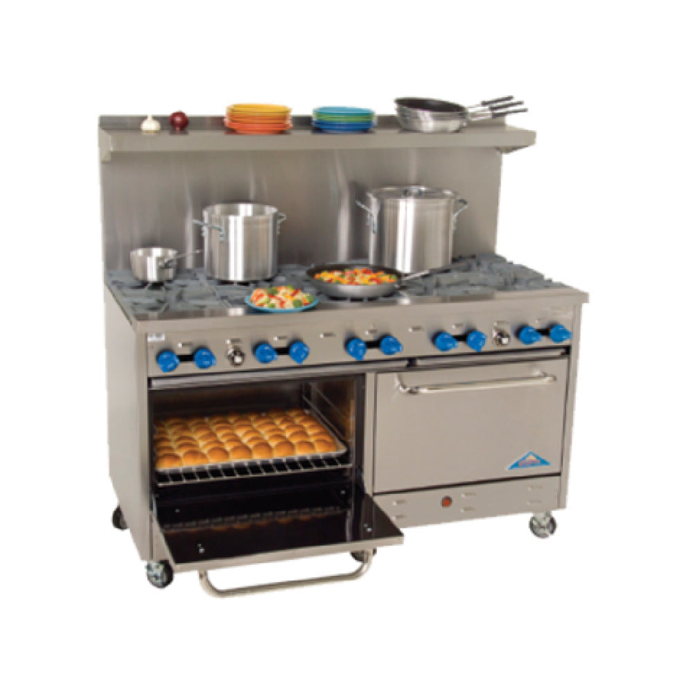 Comstock-Castle F3226-2RB Range Gas 60" Wide