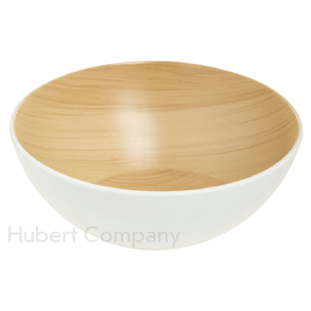 Hubert 23019 - Bowl, 11-1/5" Dia. X 3-9/10"H Front X 5-1/5"H Back, Slanted