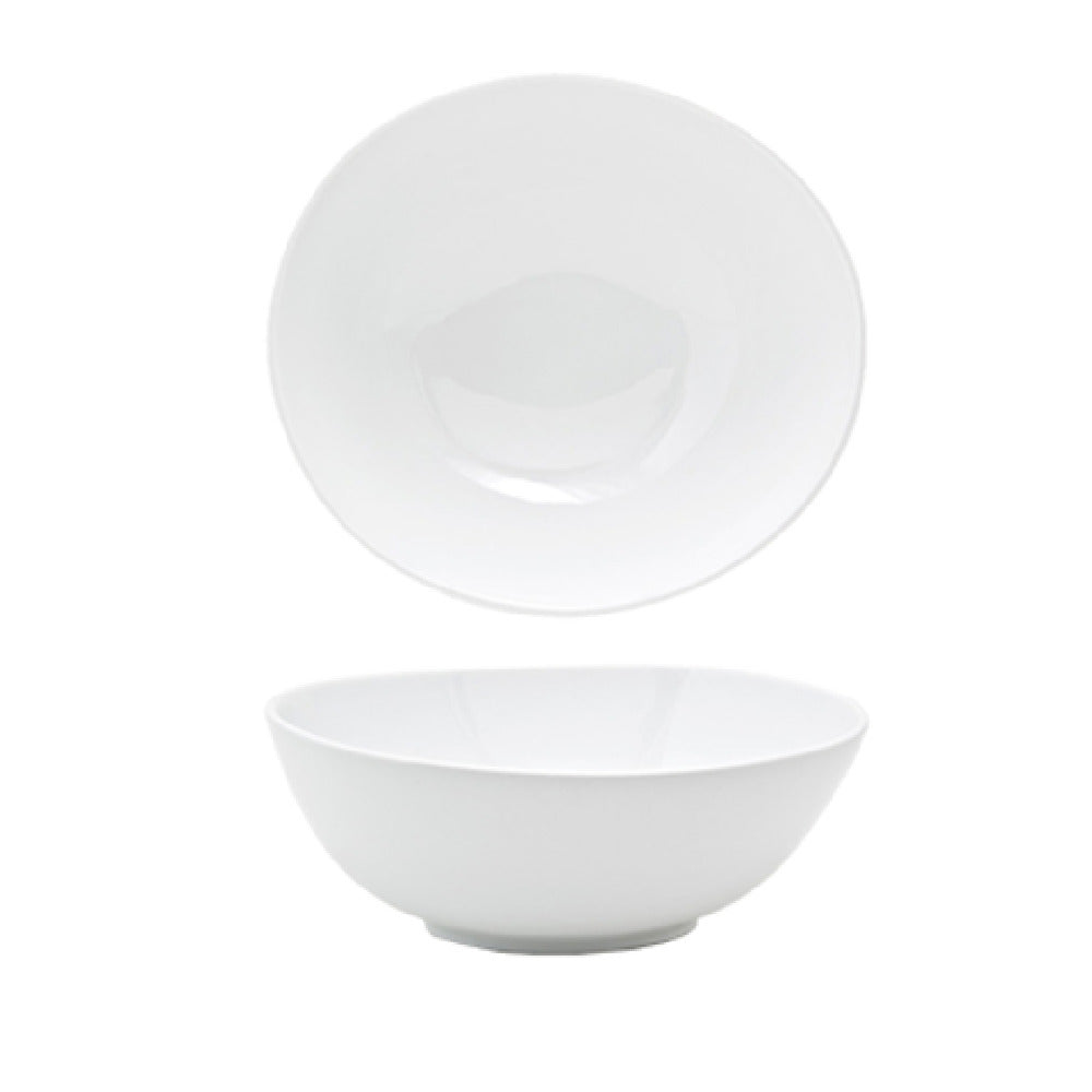 FOH DBO059WHP22 Ellipse™ Bowl 36 Oz. 8" X 7-1/4" X 3"