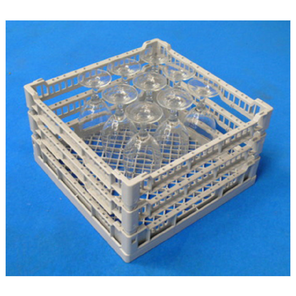 Eurodib CC00130 Lamber Dishwasher Open Glass Rack 15-1/2"W X 15-1/2"D X 9"H