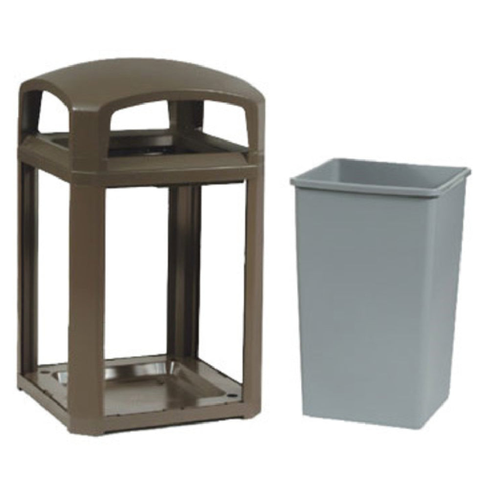Rubbermaid FG397000SBLE - Landmark Series® Classic Container, 35 Gallon, 26" Square X 40"H