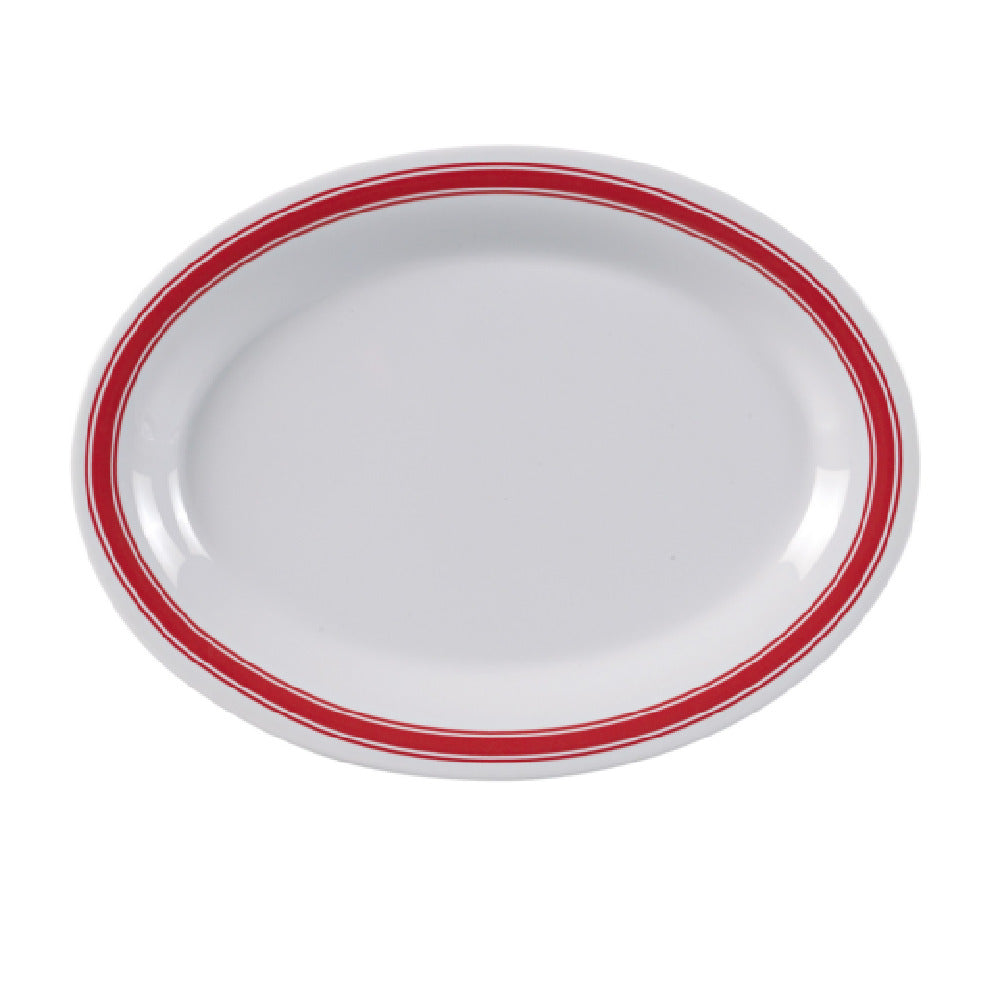 Yanco HS-213 Houston Platter 13-1/2"L X 10-1/2"W Oval