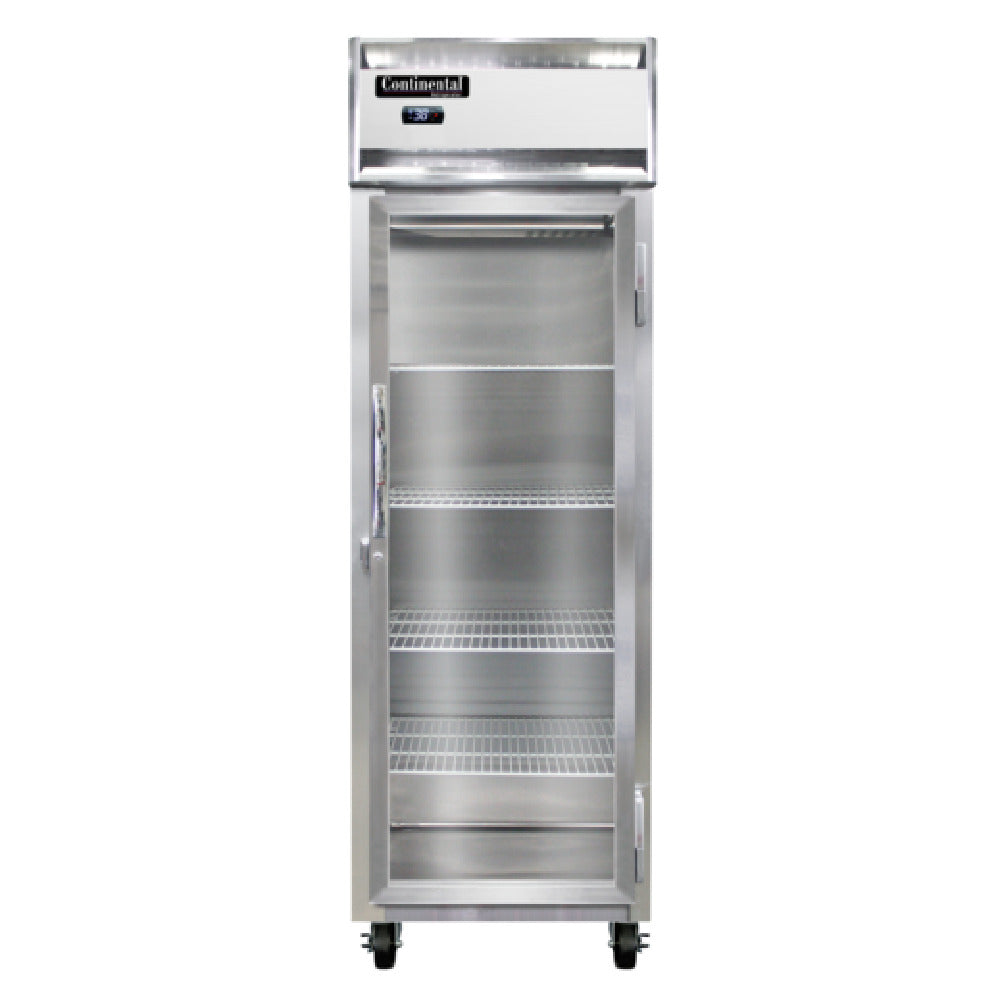 Continental Refrigerator 1RNSAPT-GD-SD Refrigerator Pass-thru 21 Cu. Ft. Capacity
