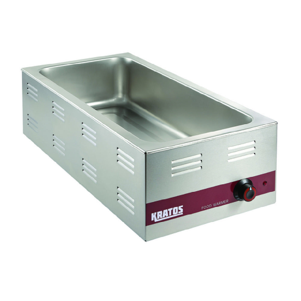 Hubert 134915 - Kratos® 28W-532 Food Warmer, Countertop, 14.63"W X 29.56"D X 10.5"H
