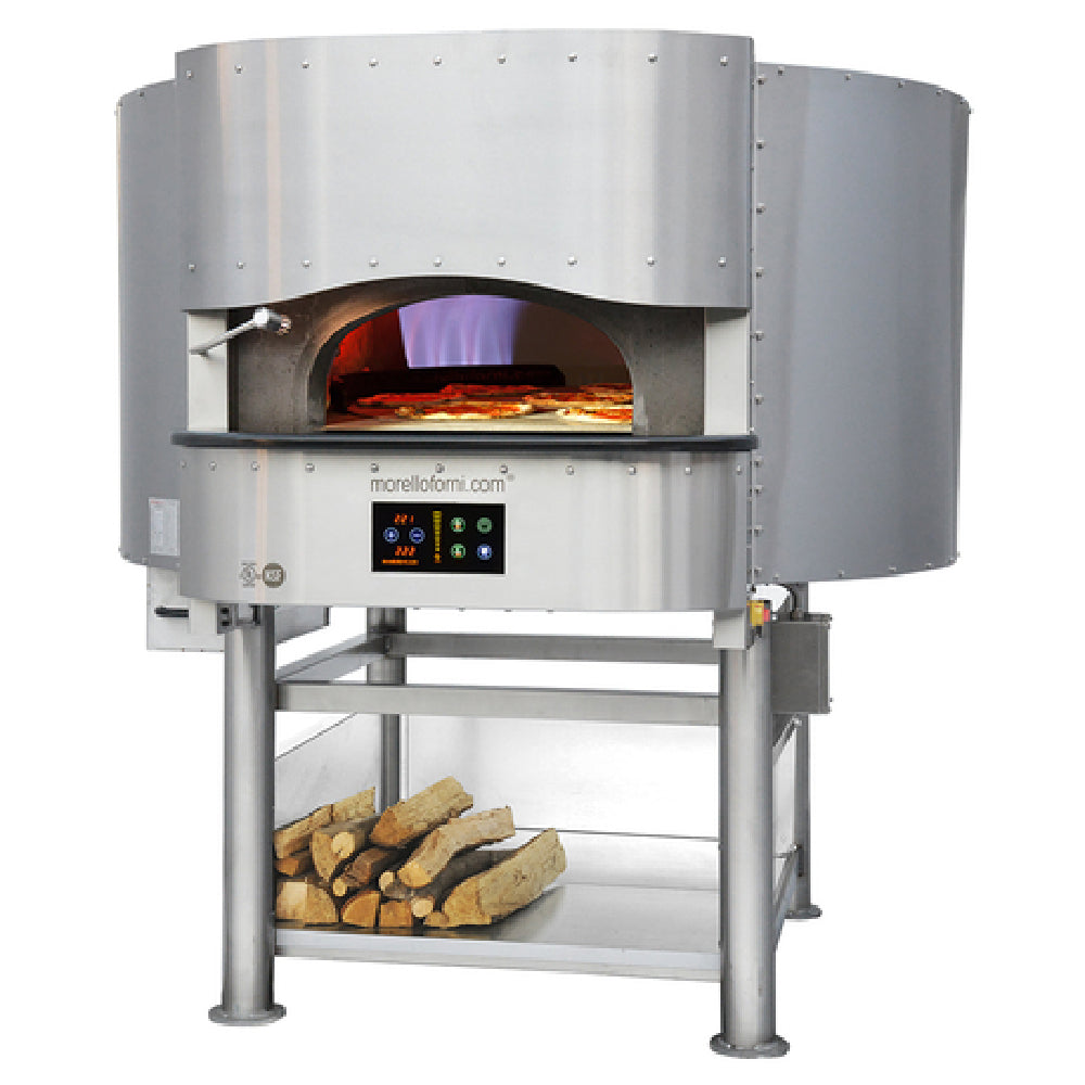 Rosito Bisani PG130 Morello Forni Gas Fired Pizza Oven 51" Inside Cooking Diameter