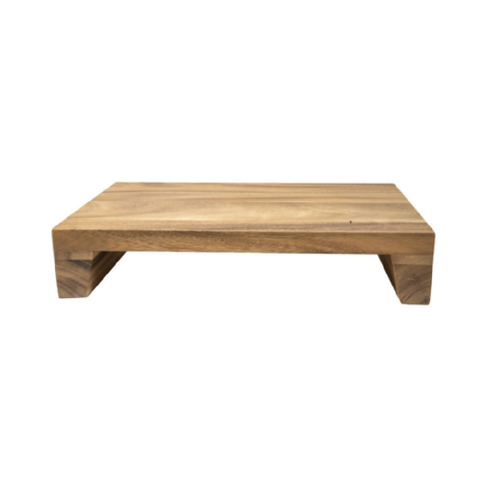 Palate & Plate WP-0141 - Display Pedestal Board, 16" X 10" X 3"H, Rectangular