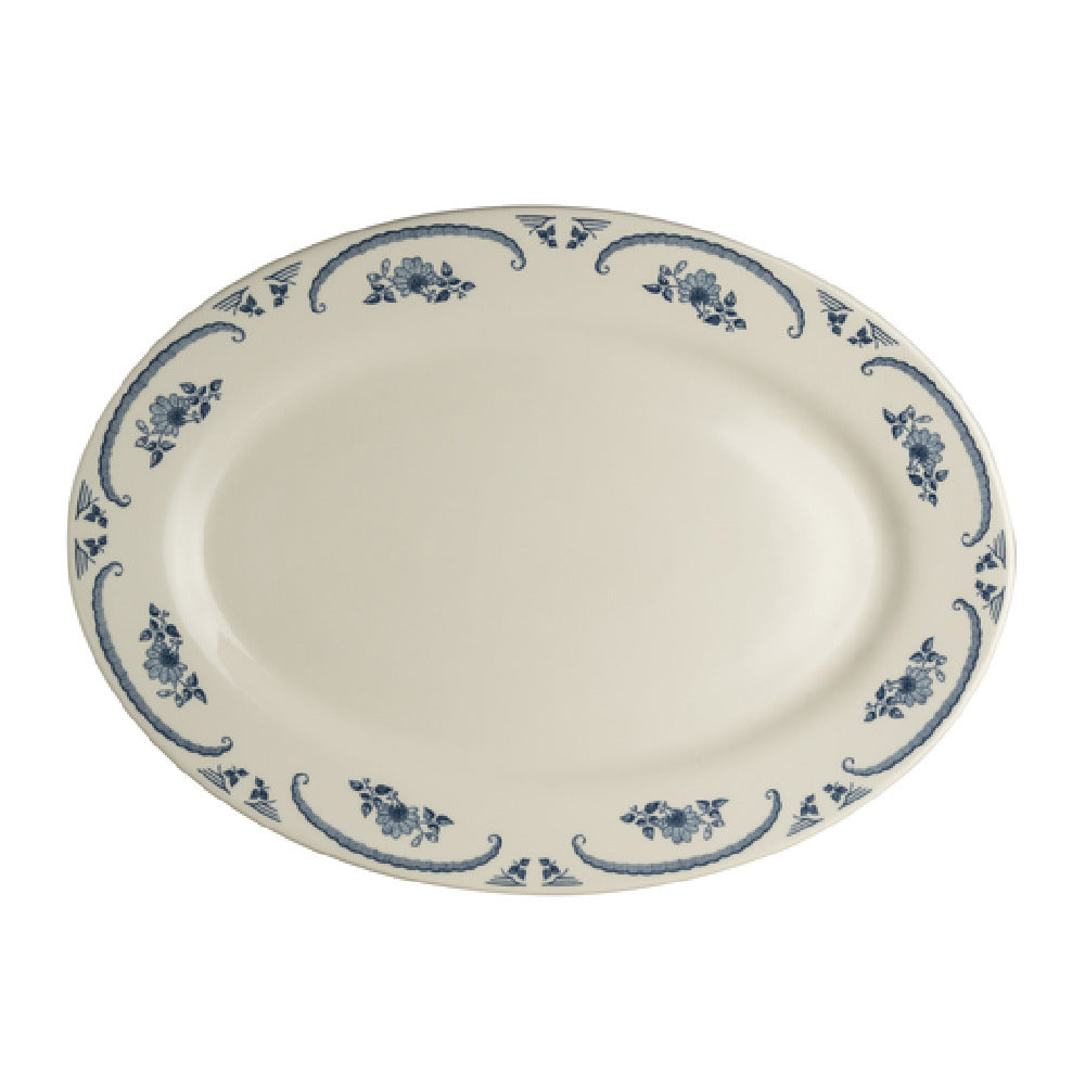 Steelite HL1585035 Platter 15-5/8" X 11-1/8" Narrow Rim