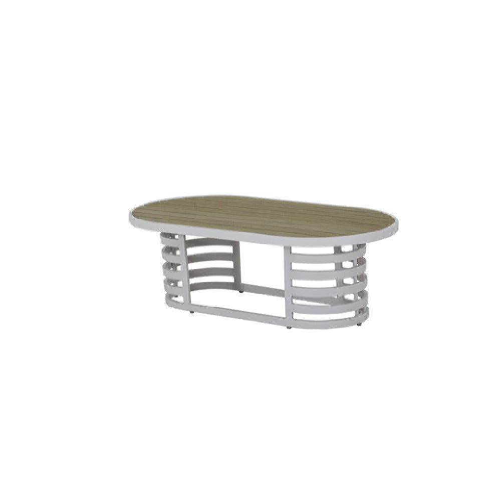 Plantation Prestige Commercial Furniture 8842547-0152 Durango Coffee Table 25" X 47" Rectangular