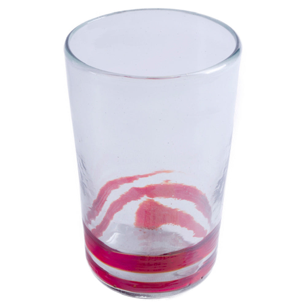 Orion Trading & Design G6005-SPJ Serpentine Tumbler Glass 18 Oz. 3-1/2" Dia. X 5-1/2"H