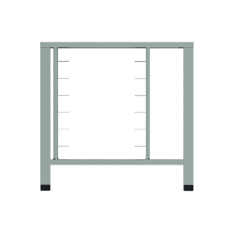 Tecnoeka EKTAS 464STK - Stainless Steel Table, 32"W X 28.74"D X 31.14"H, With Supports For (6) Full Size Trays