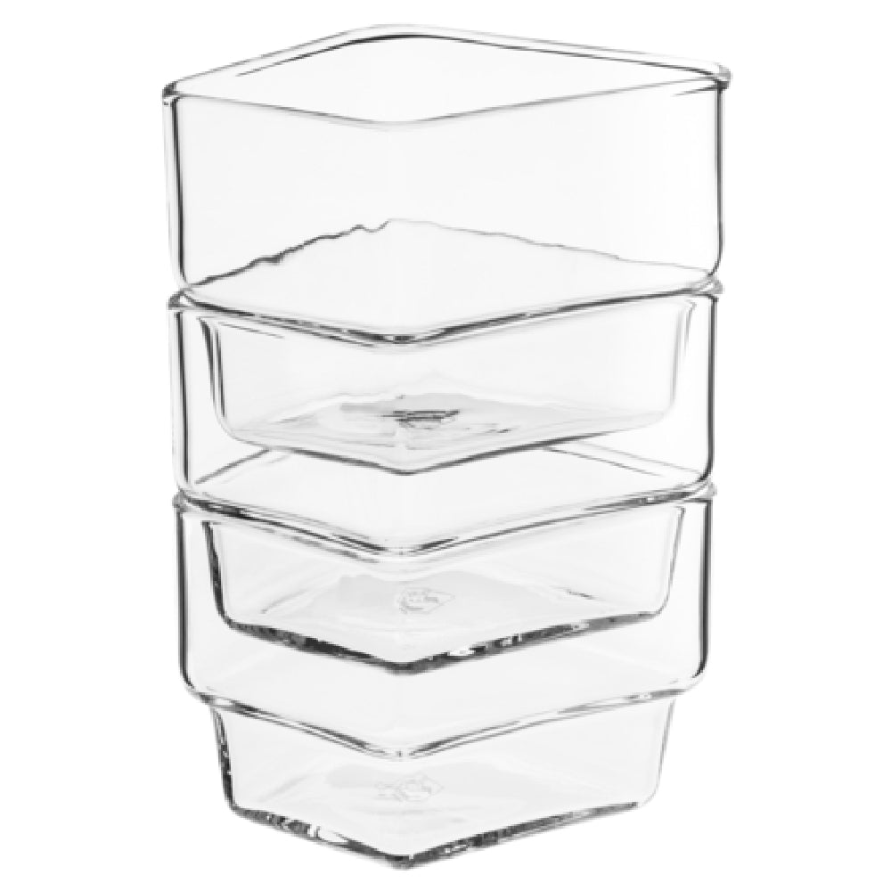 Bauscher Hepp 57.0216.9990 - Candle Lamp, 3-1/8" X 2-13/16" X 2-1/2"H, Trapezoid