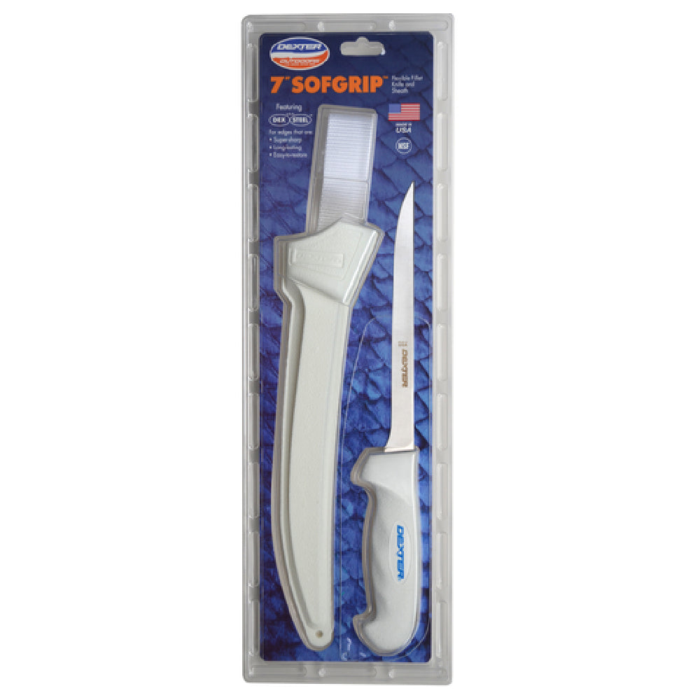 Dexter Russell 24633 SofGrip™ (SG133-7WS1-PCP) Fillet Knife 7" Narrow