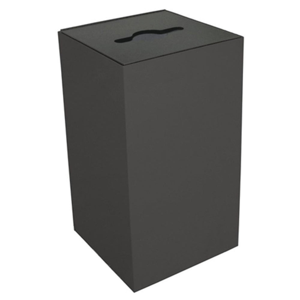 Hubert 42536 - Recycling Squared™ Container, 32 Gallon, 15" X 15" X 32"H