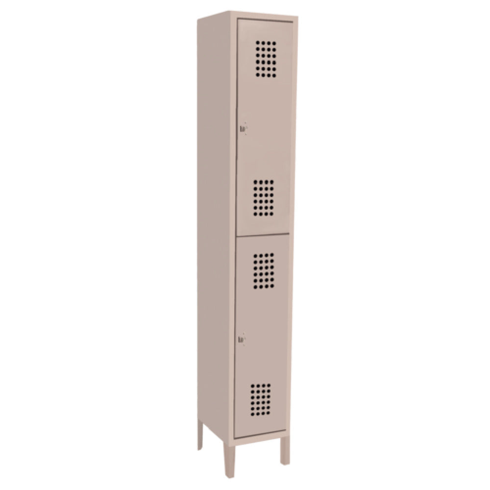 SPG 4K0028 - Kelmax Locker, 12"W X 12"D X 78"H, Double Tier