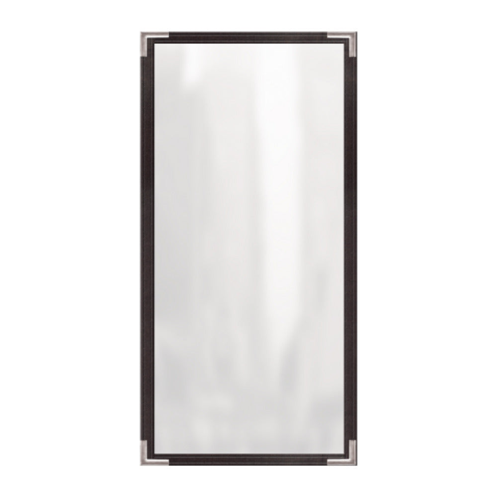 Risch TES 5.5X11-NYLON Deluxe Sewn Nylon Menu Cover (specify Color) 5-1/2" X 11"