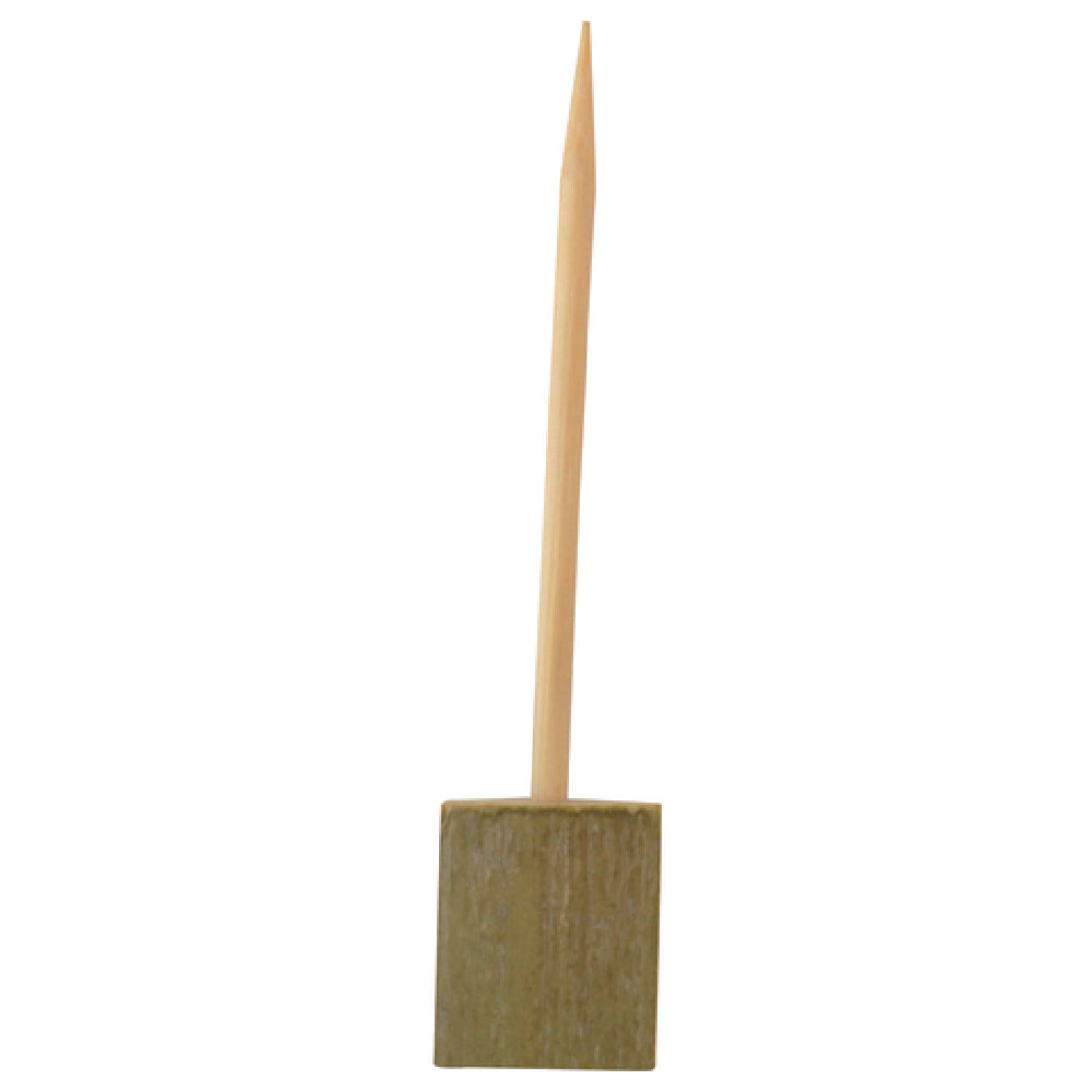 PacknWood 209BBBHUT10 - Skewer, 3.9", With Block End