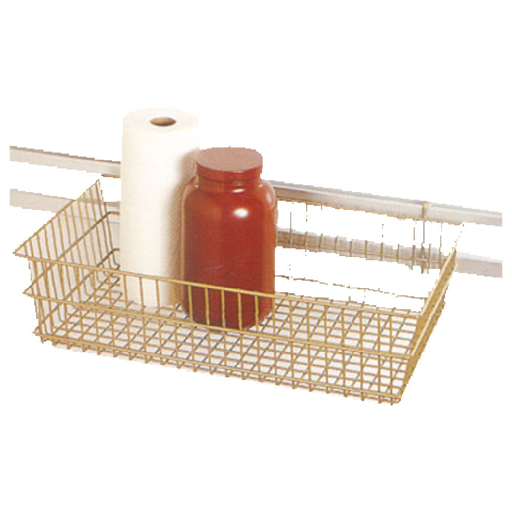 SPG GB12246Y - ISS™ Wall Trax™ Grid Basket, 12" X 24" X 6", Gold Bond® With Antimicrobial Finish