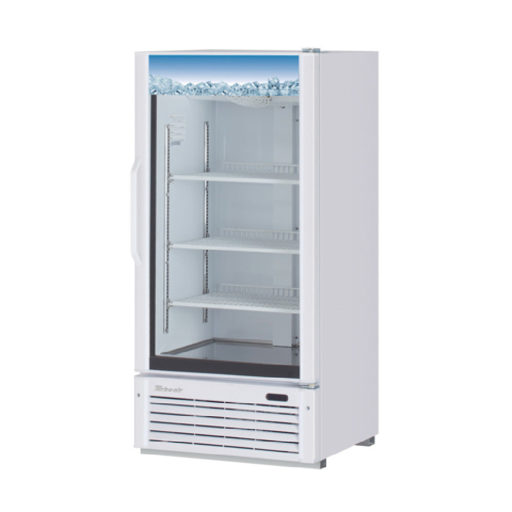 Turbo Air TGM-10W-N6 - Glass Door Refrigerator, One-section, 26-3/8"W X 25"D X 55-3/8"H