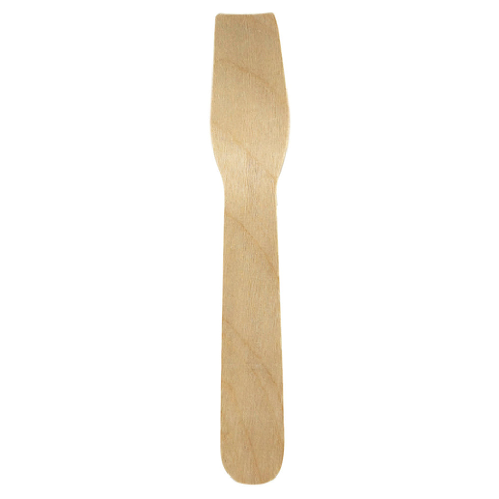PacknWood 210BICE - Eco Ice Cream Spoon 3.75", Compostable, Biodegradable
