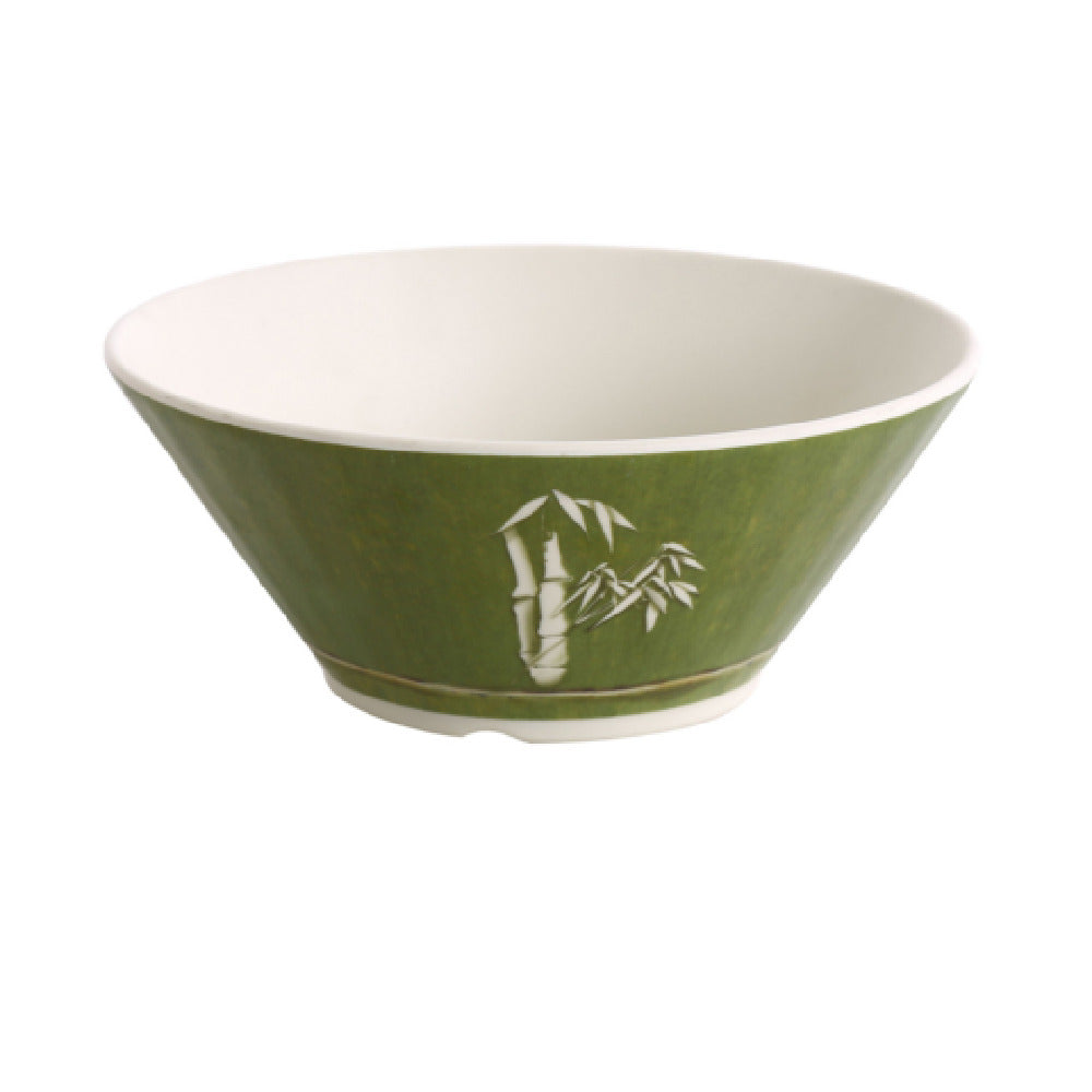 Yanco BA-508 Bamboo Style Salad/Noodle Bowl 42 Oz. 8" Dia.