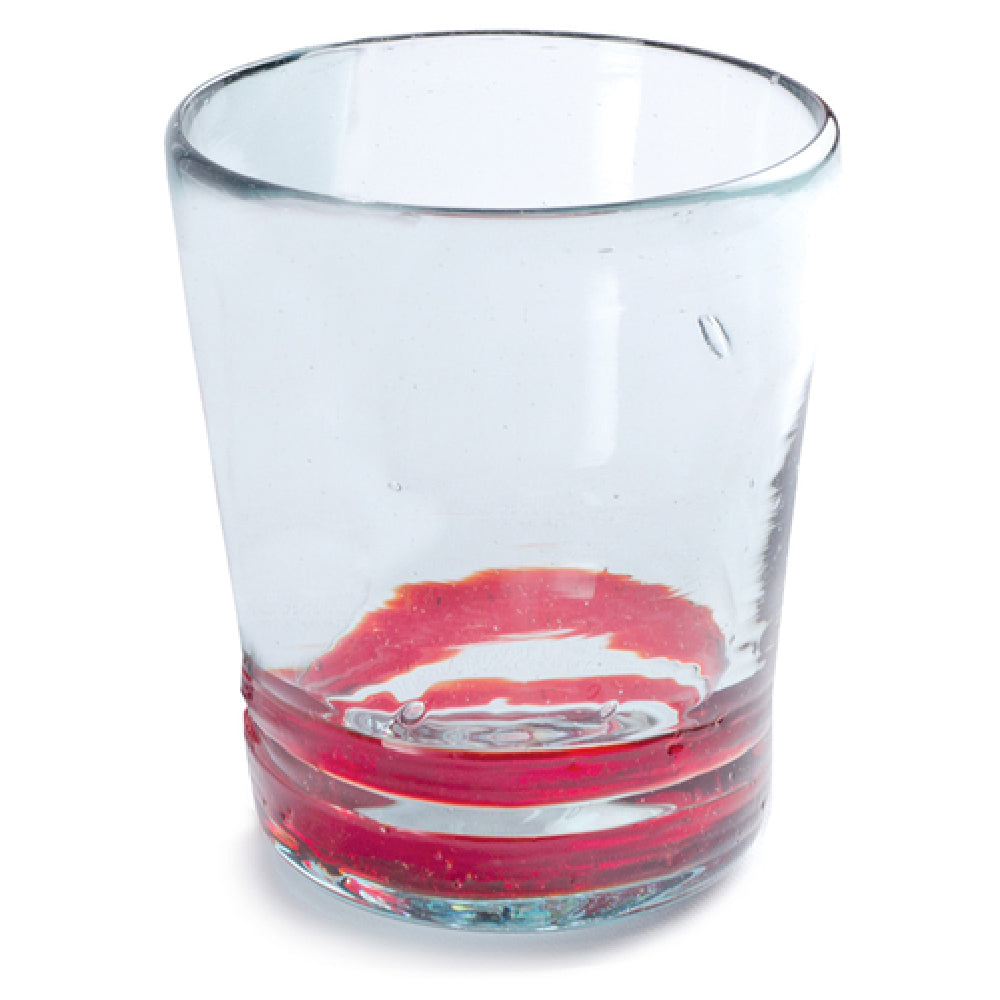 Orion Trading & Design G6002-SPJ Serpentine Double Old Fashion Glass 12 Oz. 3-1/2" Dia. X 4"