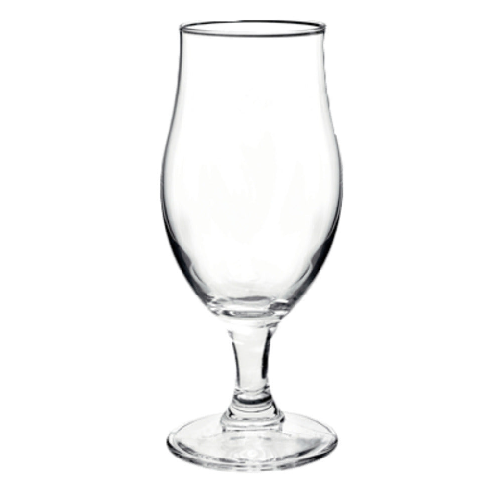 Steelite 4917Q081 Beer Glass 13-1/4 Oz. (H 7-1/4" M 3" T 2-1/2" B 2-7/8") Bormioli Rocco