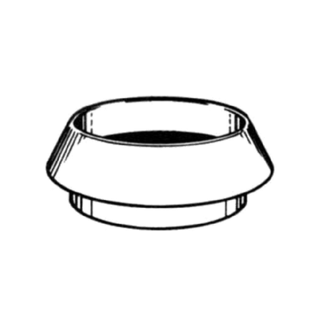 Somat 06-HA-ST4 - Vinyl Silver Trap Scrapping Ring, 4-1/2" Throat Size