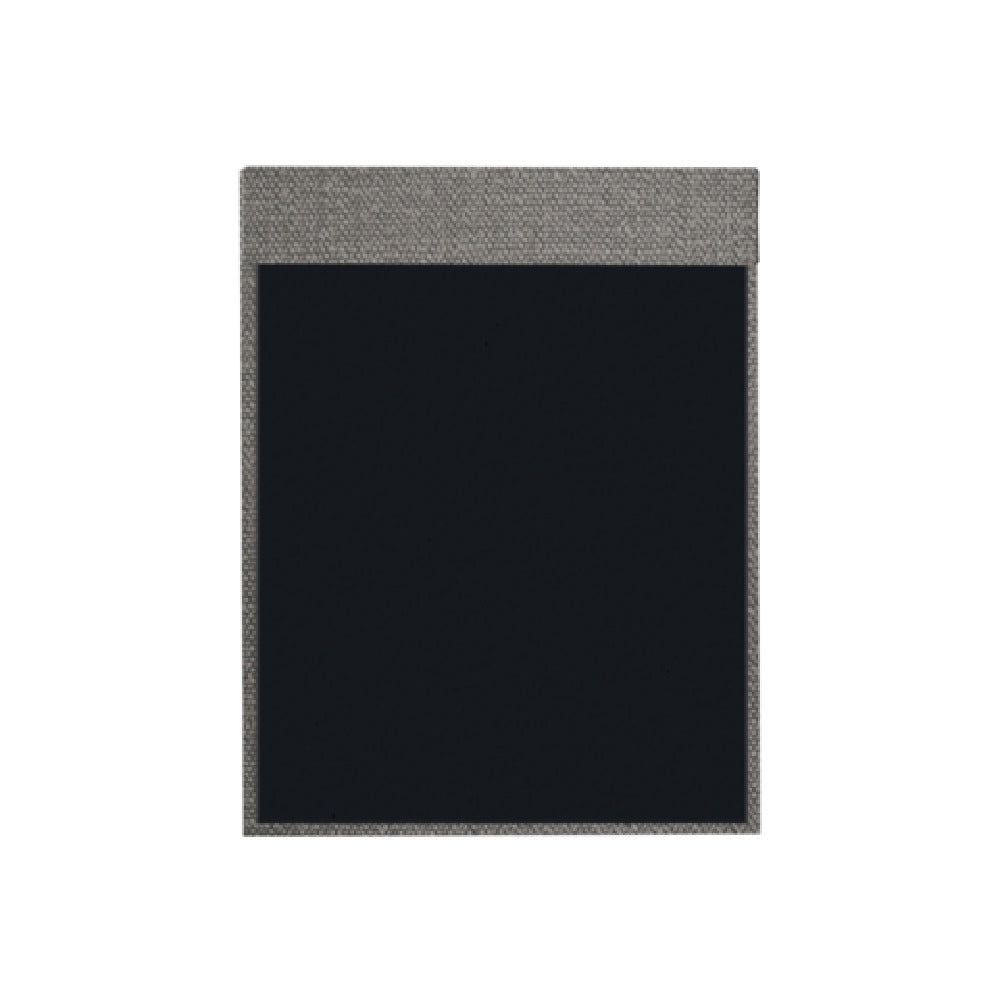 Risch MMB-MILAN 8.5X11 Milan Hardback Simulated Woven Vinyl Magnetic Menu Board (specify Color)