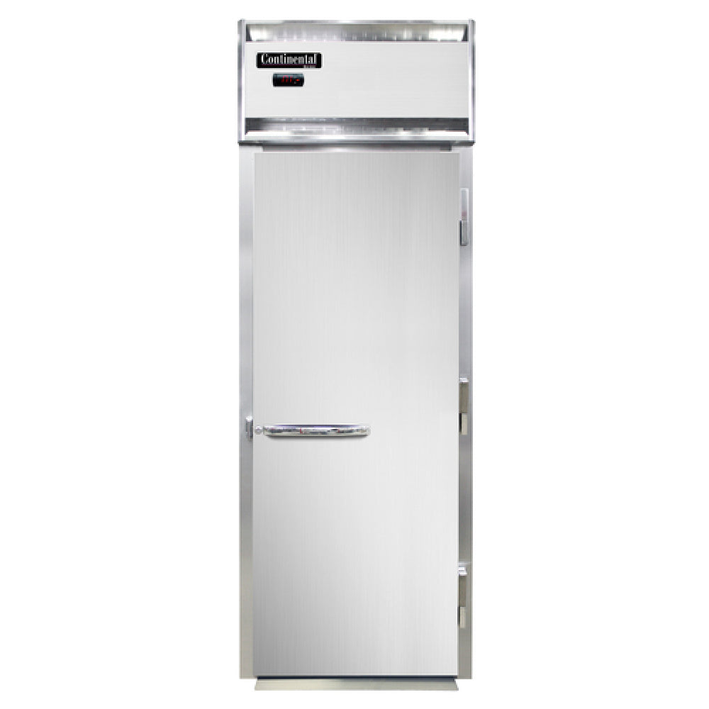 Continental Refrigerator DL1WI-SS-E Designer Line Extra-High Warmer Roll-in One-section