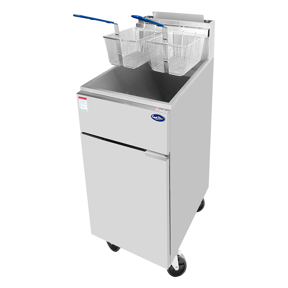 Atosa ATFS-40ES-LP Deep Fryer LP Gas Floor Model
