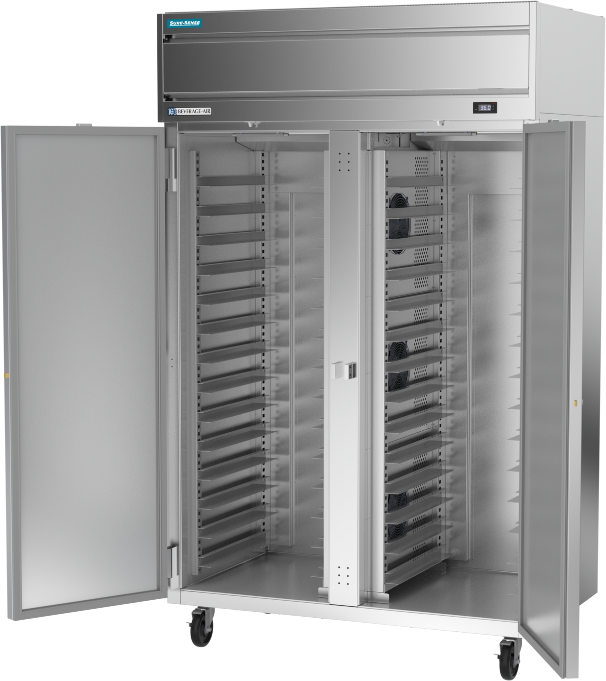Beverage Air HTPS2HC-1S Thawing Cabinet Two-section Reach-in
