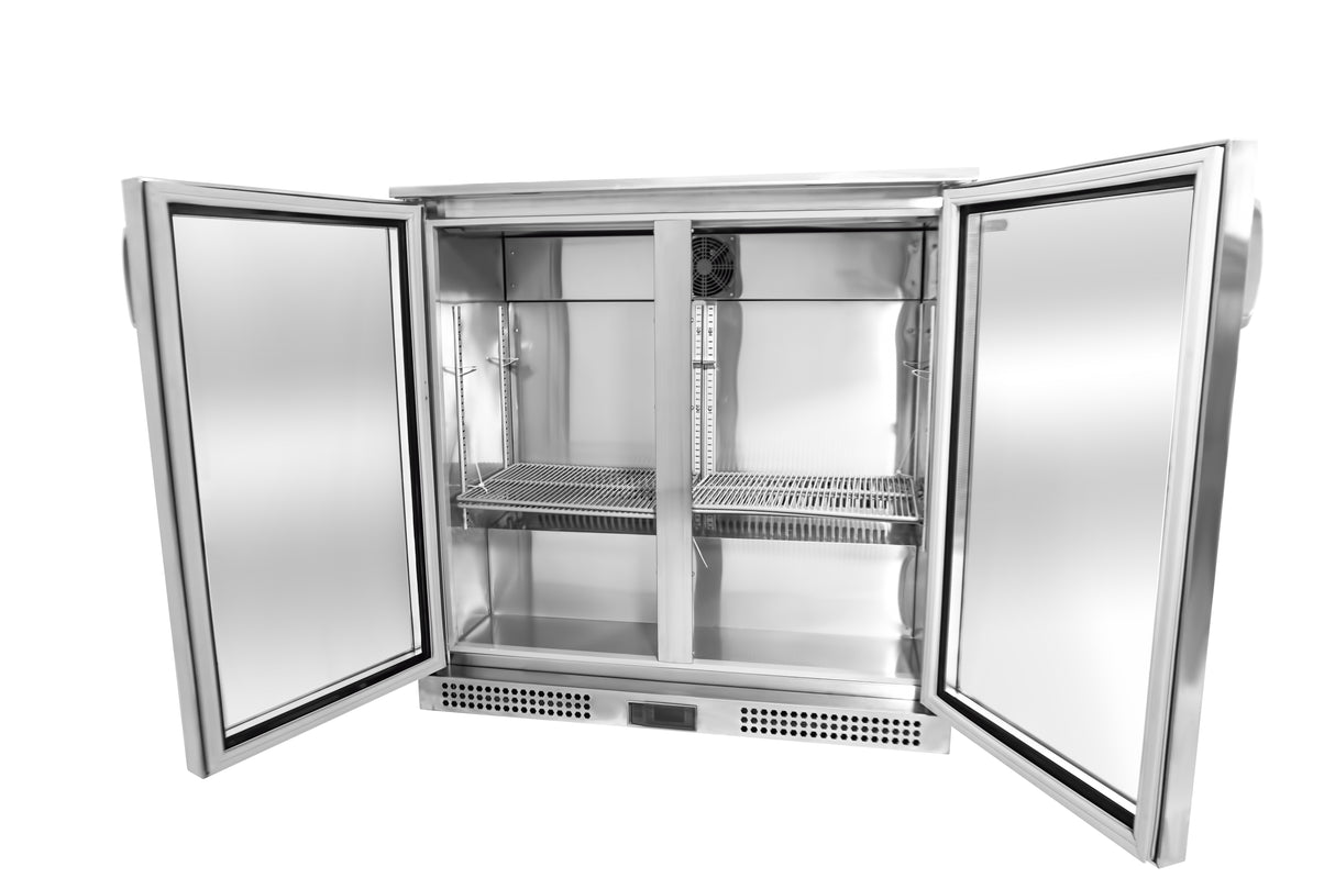 Connerton Cooking GBB-230 Refrigerated Back Bar Cooler Reach-in Two-section