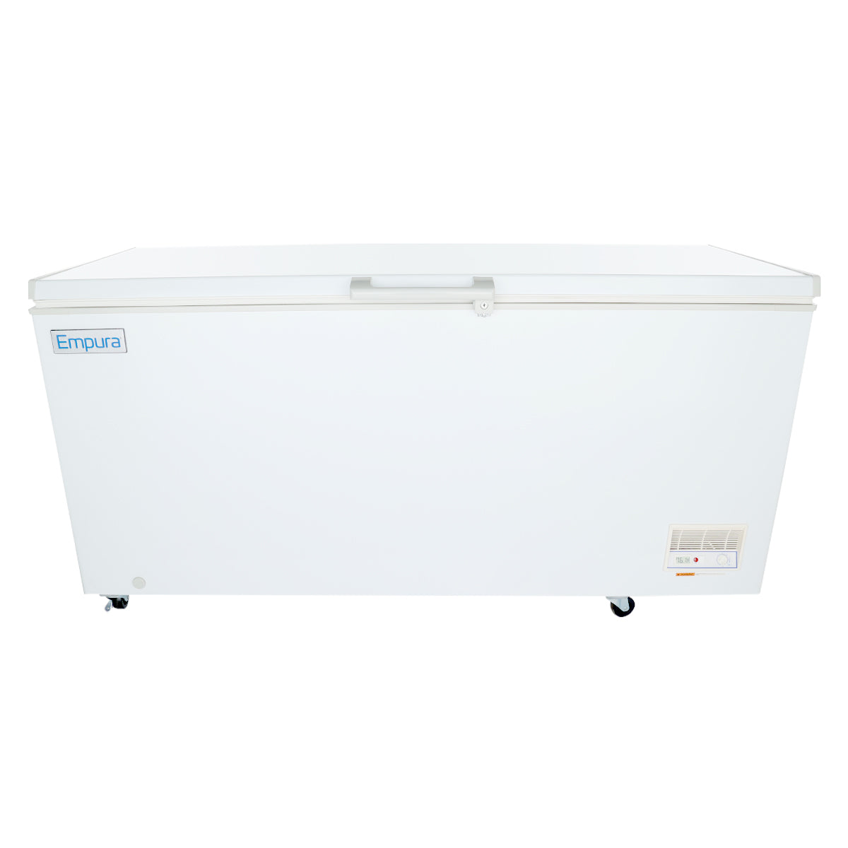 Empura Refrigeration E-CF-18 Solid Lid Chest Freezer 70.67"W X 28.94"D X 33.27"H 18.2 Cu. Ft. Capacity