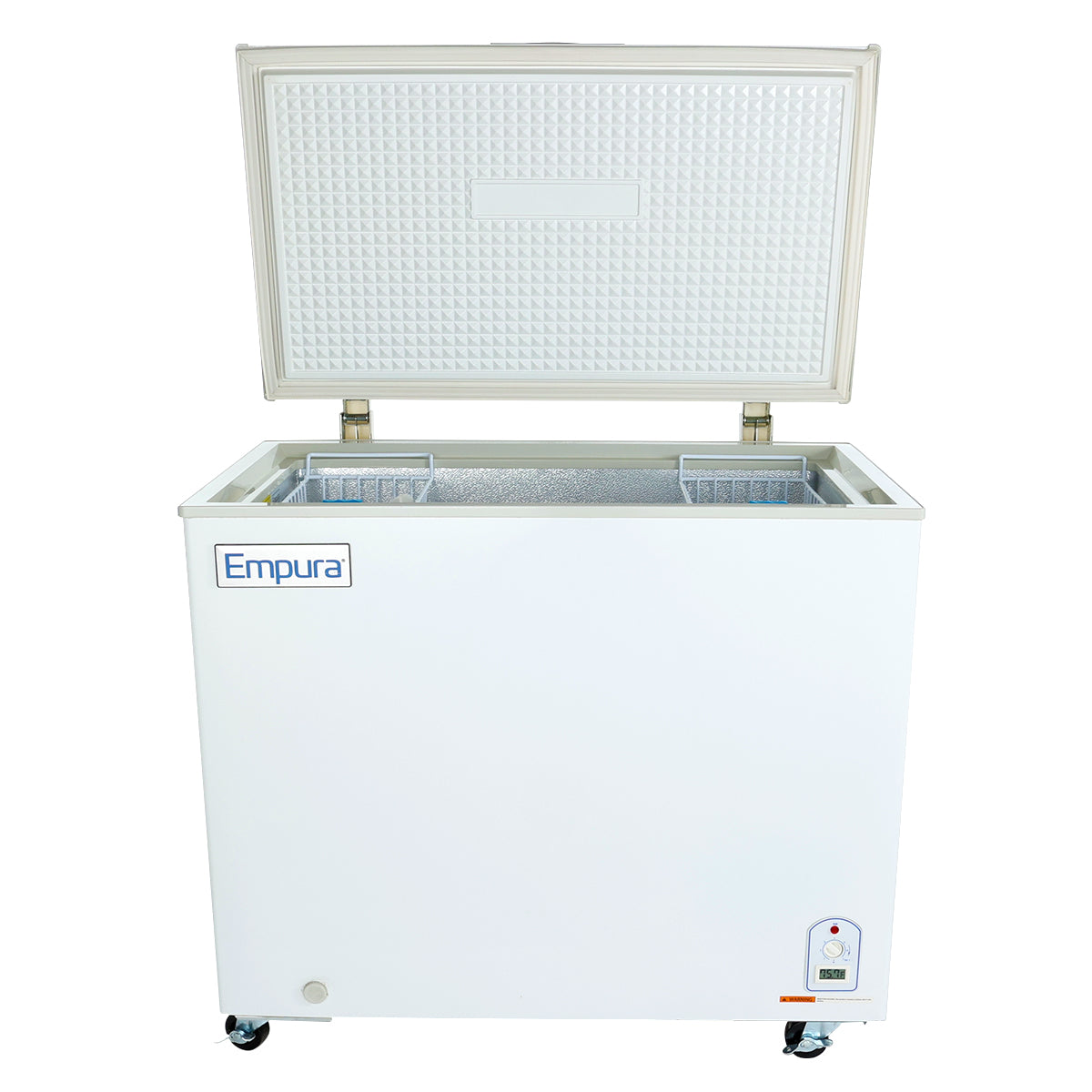 Empura Refrigeration E-CF-7 Solid Lid Chest Freezer 37.52"W X 23.15"D X 31.93"H 7.1 Cu. Ft. Capacity