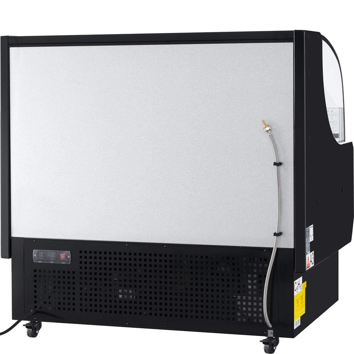 Empura Refrigeration E-HACMR-47B Horizontal Air Curtain Merchandiser 47.2"W X 33.3"D X 46"H 10.3 Cu. Ft. Capacity