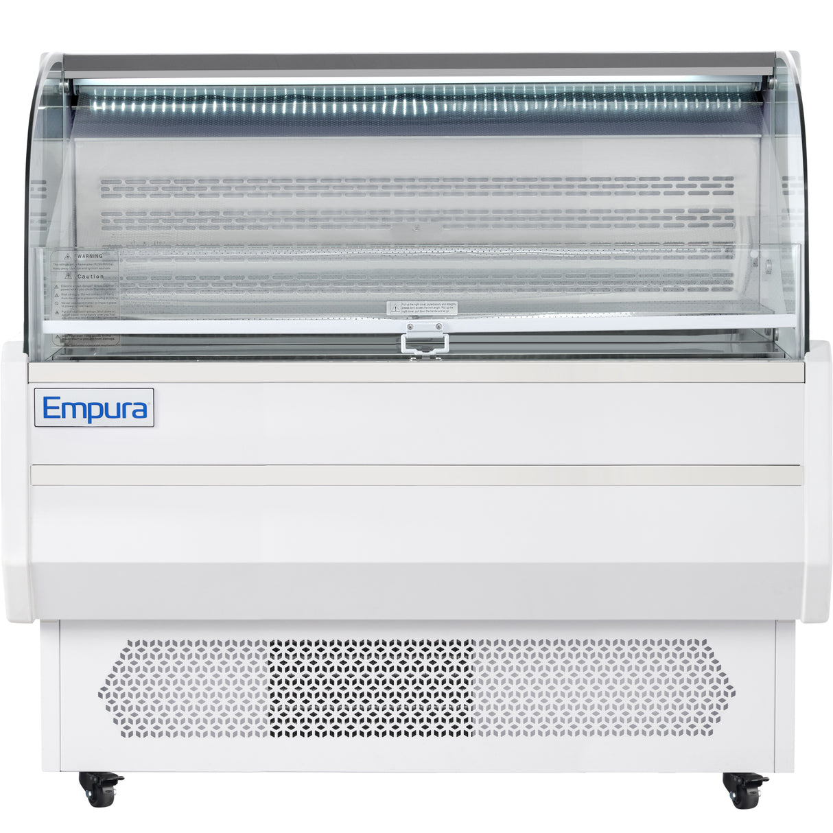Empura Refrigeration E-HACMR-47W Horizontal Air Curtain Merchandiser 47.2"W X 33.3"D X 46"H 10.3 Cu. Ft. Capacity
