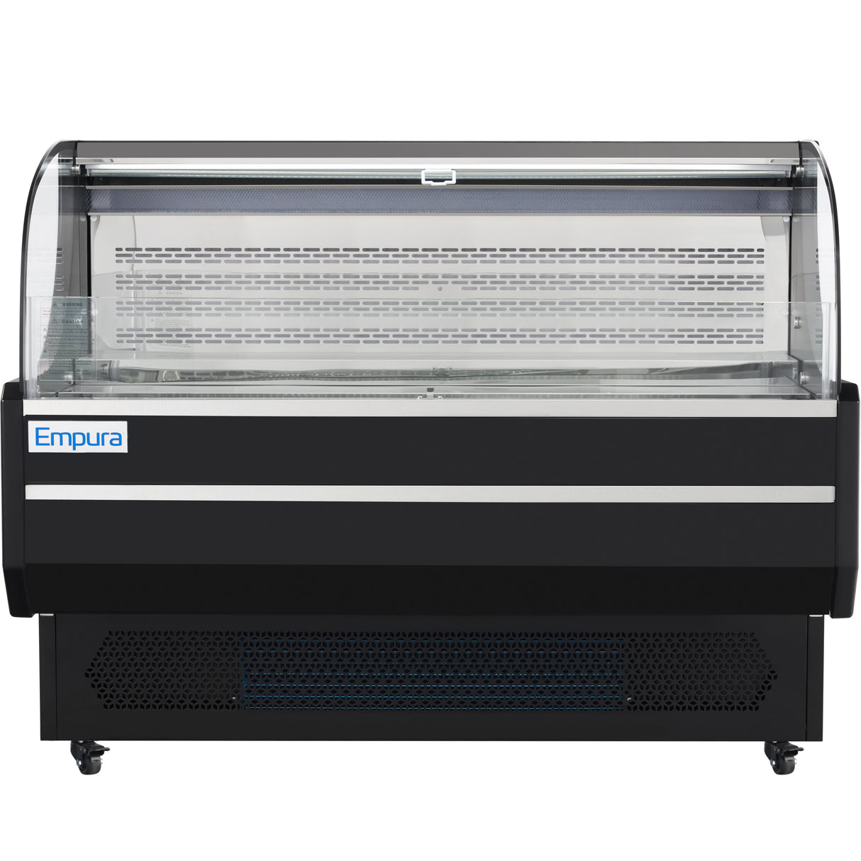 Empura Refrigeration E-HACMR-59B Horizontal Air Curtain Merchandiser 59"W X 33.3"D X 46"H 13.1 Cu. Ft. Capacity