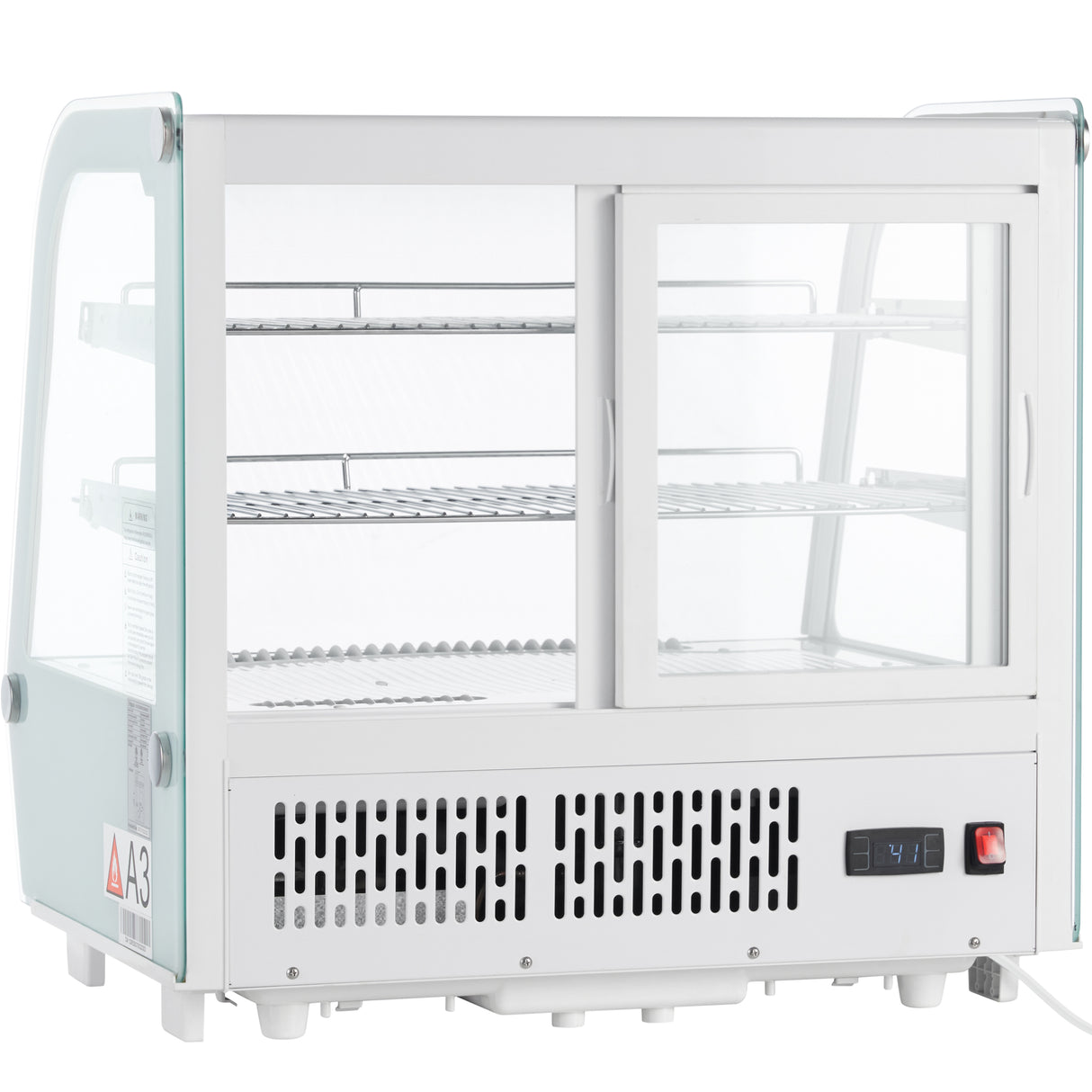 Empura Refrigeration E-RCDC-28W Refrigerated Display Case Countertop 27.6"W × 22.3"D × 27"H