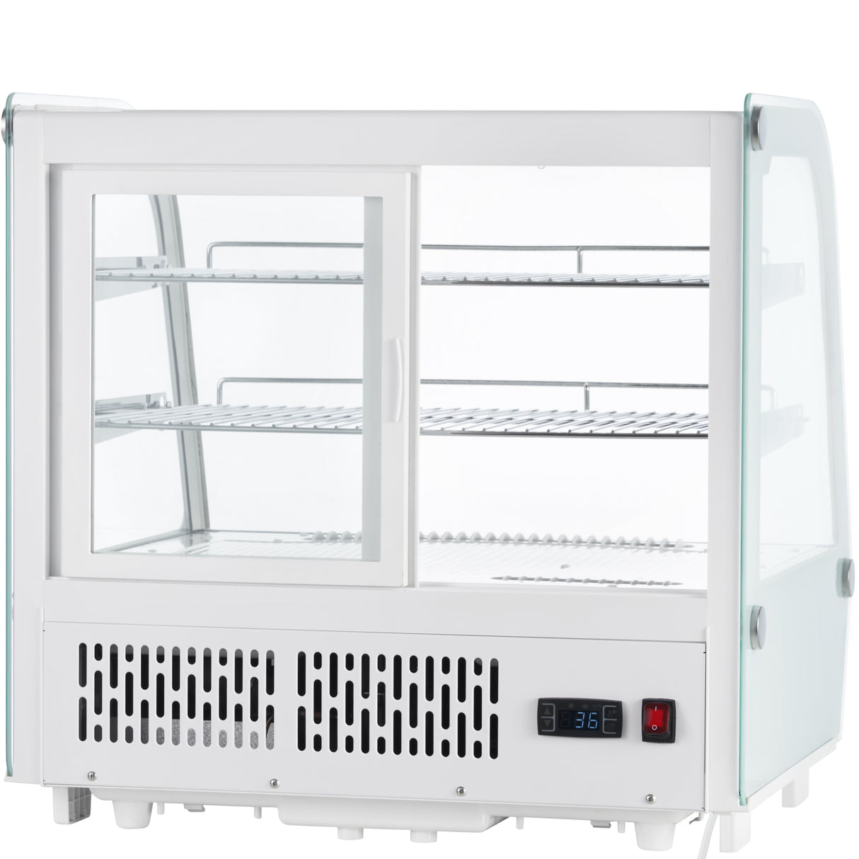 Empura Refrigeration E-RCDC-28W Refrigerated Display Case Countertop 27.6"W × 22.3"D × 27"H