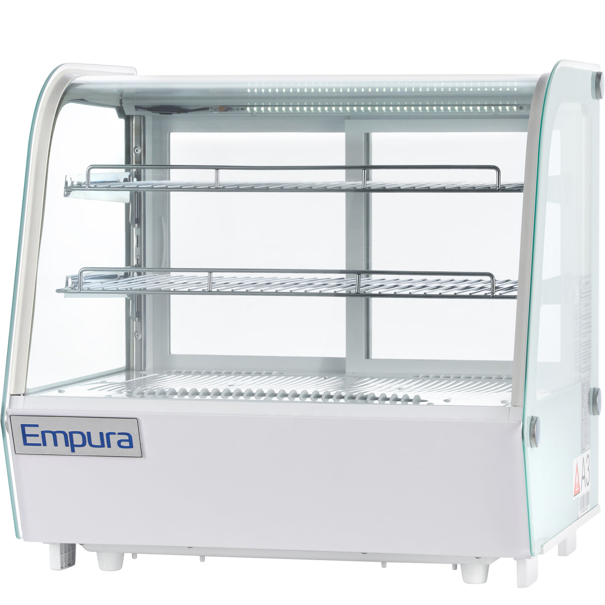 Empura Refrigeration E-RCDC-28W Refrigerated Display Case Countertop 27.6"W × 22.3"D × 27"H