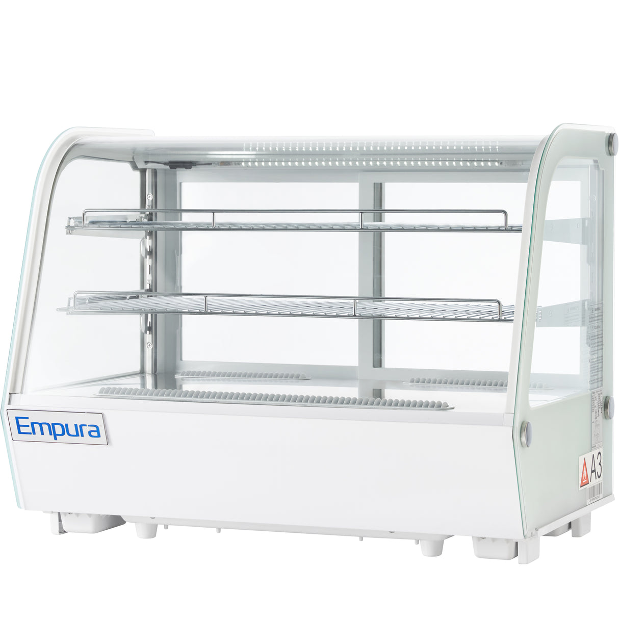 Empura Refrigeration E-RCDC-35W Refrigerated Display Case Countertop 34.6"W × 22.4"D × 27"H