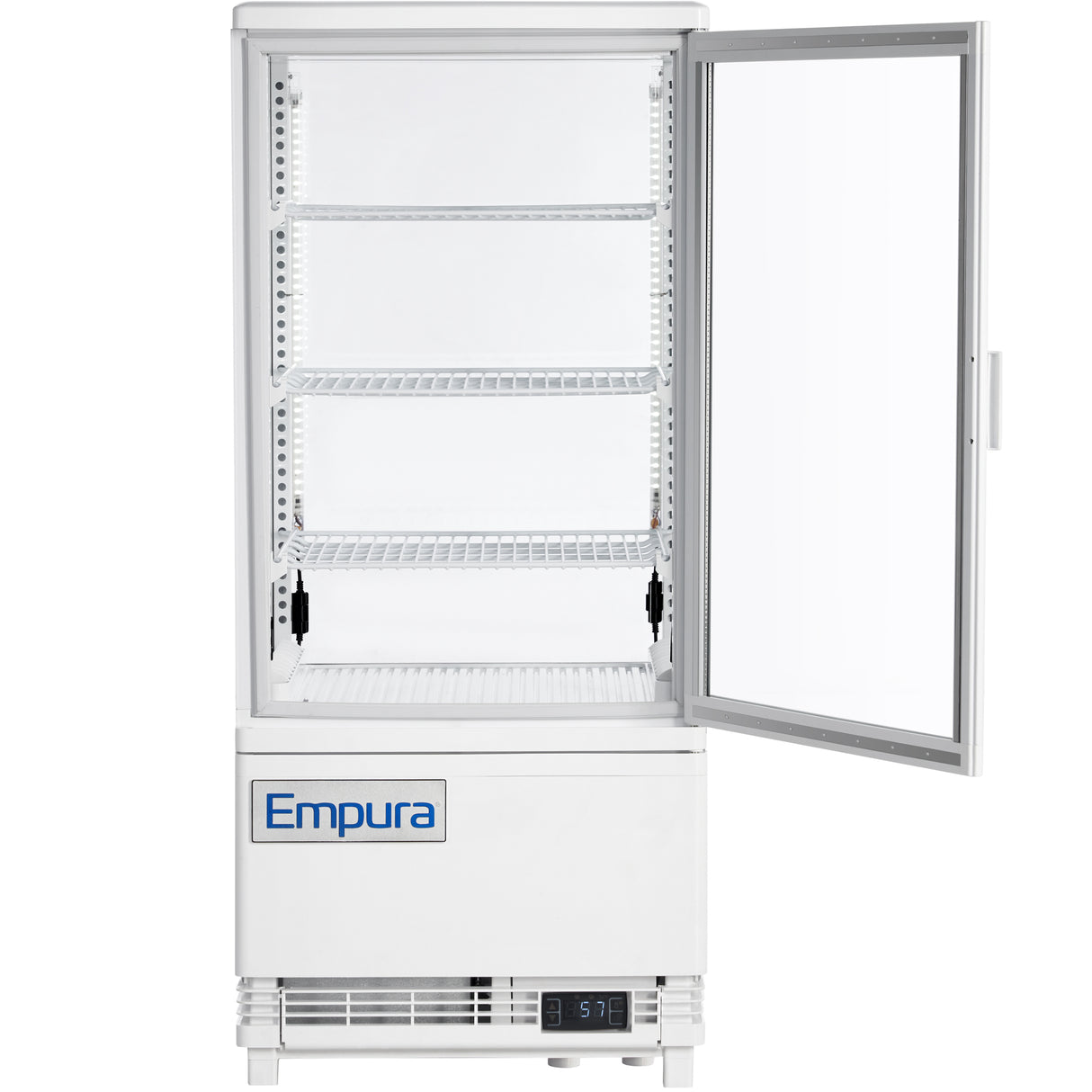 Empura Refrigeration E-RDC-17W-1D Refrigerated Display Case Countertop 16.7"W × 14.9"D × 44.4"H