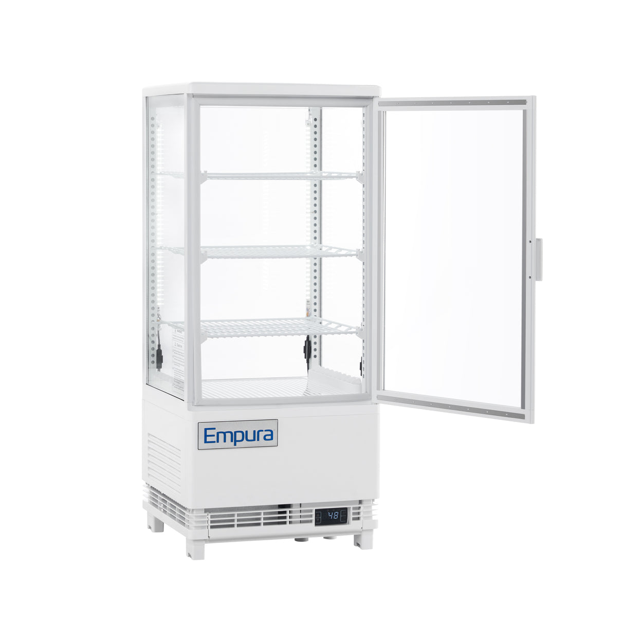 Empura Refrigeration E-RDC-17W-1D Refrigerated Display Case Countertop 16.7"W × 14.9"D × 44.4"H