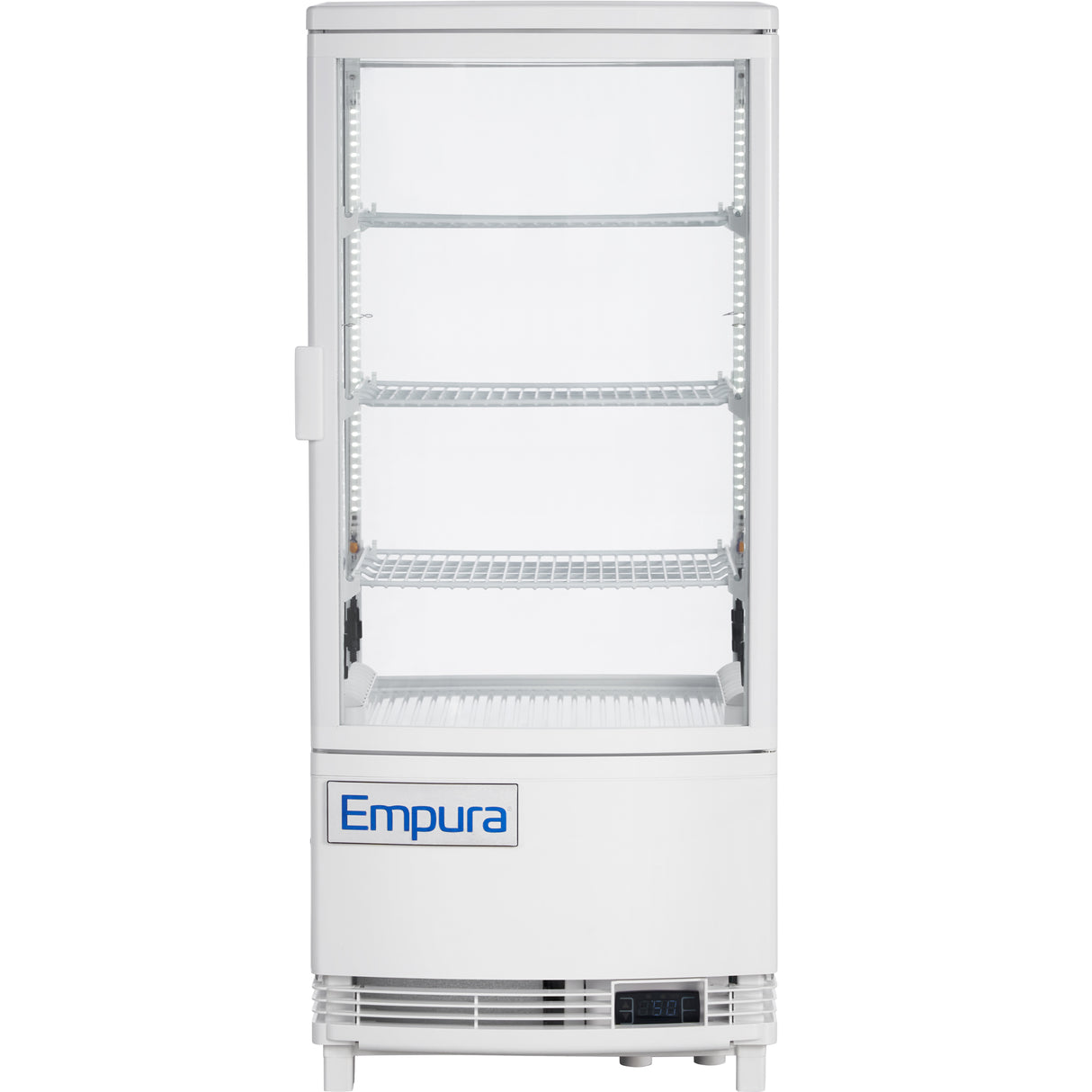 Empura Refrigeration E-RDC-17W-2D Vertical Refrigerated Display Case Countertop 16.9"W × 16.7"D × 38.9"H