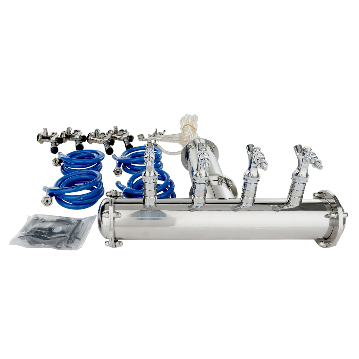 Empura Refrigeration E-KDD-TOWER-KIT-4 Draft Beer Dispensing Tower Kit (4) Faucets Compatible With E-KDD Draft Beer Dispensing Series