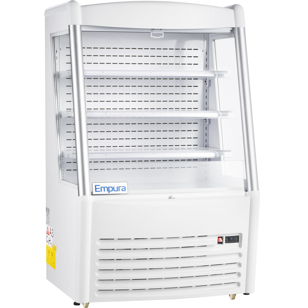 Empura Refrigeration E-VOAR-36W Open Air Merchandiser 36.2"W × 33.3"D × 59.4"H 11.3 Cu. Ft. Capacity
