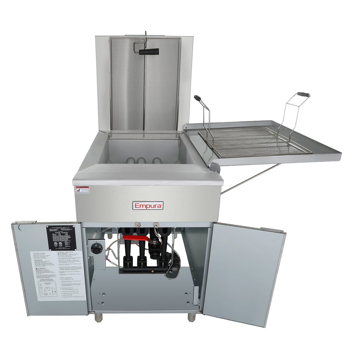 Empura Equipment EGDF-125_NAT Donut Fryer 45"W X 41.3"D X 58"H Natural Gas