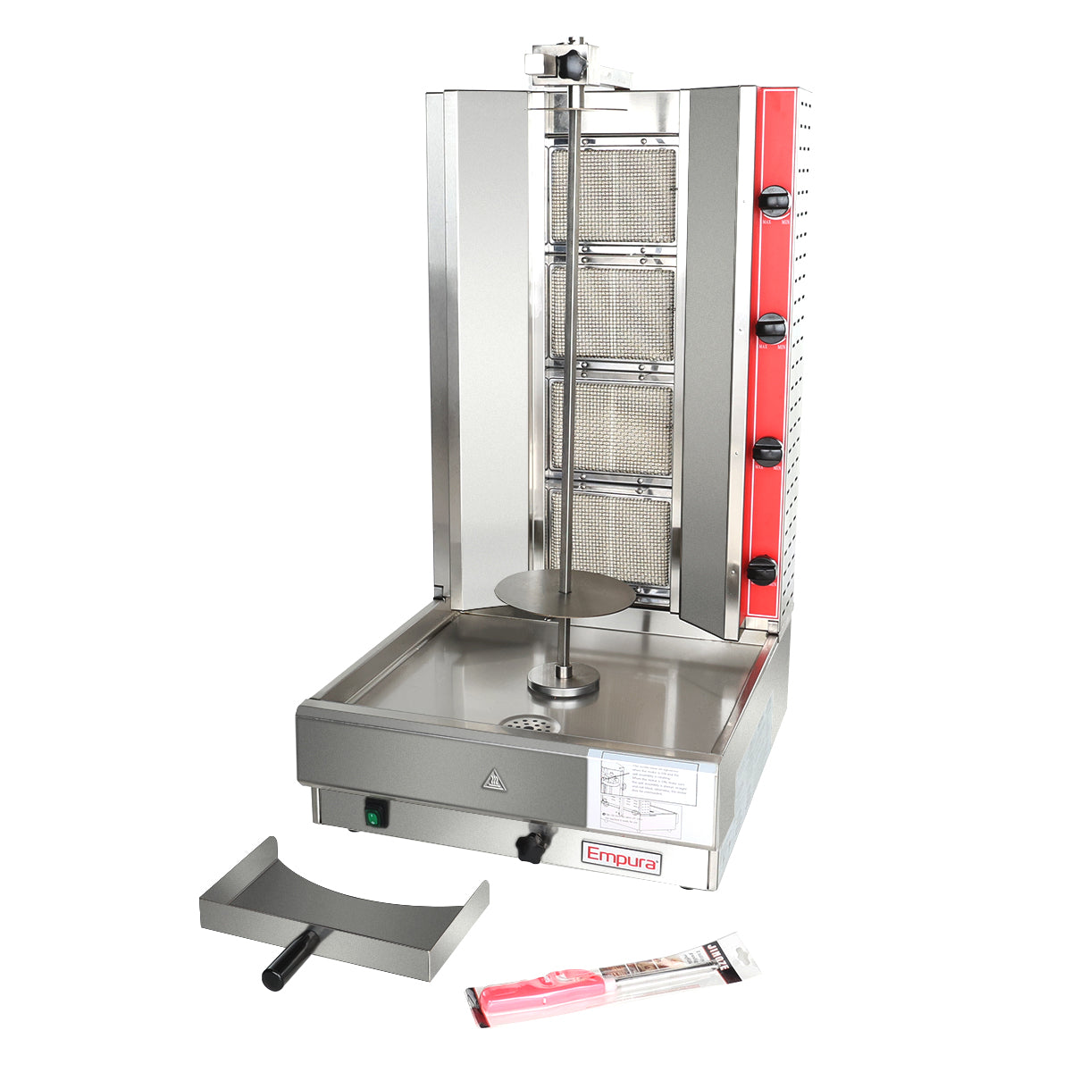 Empura Equipment EGVB-100 Vertical Broiler (Gyro) Gas 21"W X 23"D X 37"H