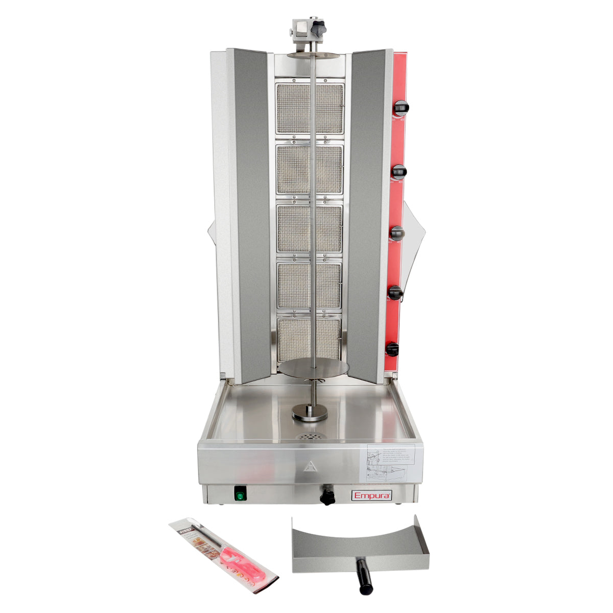 Empura Equipment EGVB-130 Vertical Broiler (Gyro) Gas 21"W X 23"D X 44"H