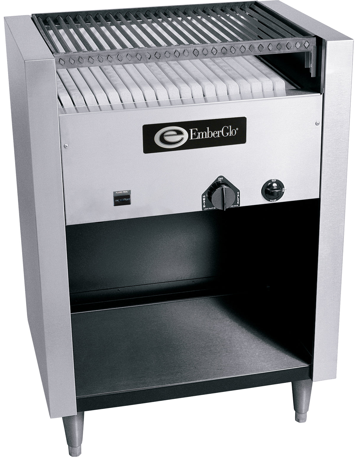 EmberGlo 25F-LP-5110201 (25F-LP-OPEN FRT-5110201) Charbroiler Propane Gas 26'